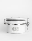 WHISK tea canister / matt white